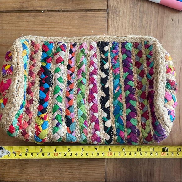 Colorful Woven Clutch - Picture 14 of 14